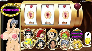 Aladdin Sex Slot Machine, Disney Parody
