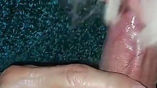 Wow!!! 60+ Old Granny Sucks Cock on the Couch