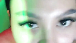 Thin Hairy Asian Teen Shows Off Tits And Pussy