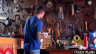 Penny Barber MILF Craves Hard Cock - Big Tits Blowjob & Deepthroat