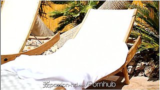 Busty Anissa Kate Has Oiled Slippery Pussy Fucked