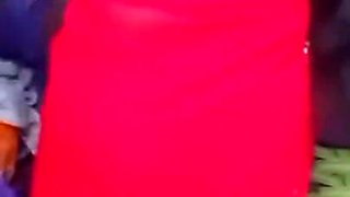 Desi Beauty Housewife Sary Changing in Home