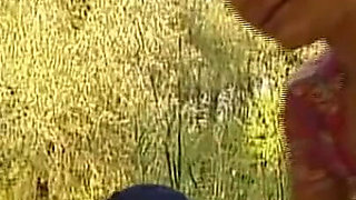 Double Penetration and Cumshot in Mouth for Young Busty Redhead with Hairy Pussy