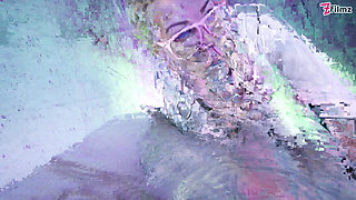 Tattood Girl with Glasses and Buttplug Fucks a Tattooed Dick, DP, Facial