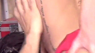 Cute tattooed Jessica Martinez fucked from Monty and creampied