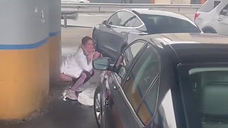 Peeing and Flashing Outdoor Compilation