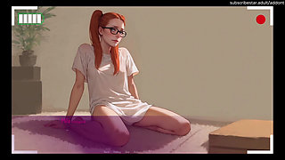 Mila Ai - Mila Teasing the Courier - Addont - by Porn Game 4u