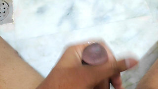 Chubby dick with extra cum nd hard