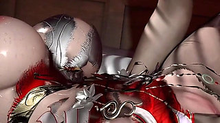 3D Big Boobs Slut Cosplay Babe Have a Hardcore Sex with Big Dick