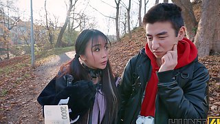 Rich guy fucks his asian mistress Sakura in pov style