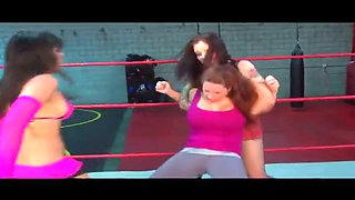 MILF Goldie Blair Beaten and Humiliated In The Ring
