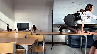 CFNM hot femdom babes love to wank cock