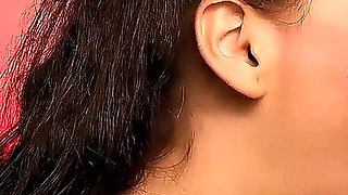 Naughty Clown Fucks Her Throat with a Fuck Machine