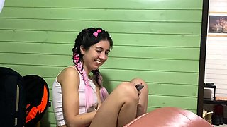 Cute blonde amateur webcam teen masturbating