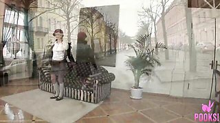 Skirt trailer with so hot nymph from Pooksi