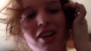 Mature Blonde Enthusiastically Rides in POV Video