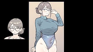 Close-up, married, cartoon fantasy