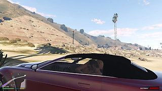 Trevor Sneaky Cheating with thick and curvy of dominant woman with perfect natural tits Tracey in his GT in the Beach part 2