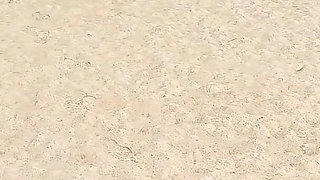 Sex on the Beach- Nearly Got Caught Having Sex in a Quiet Beach