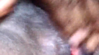 Rubbing Fingering Slapping My Black Tight Pussy