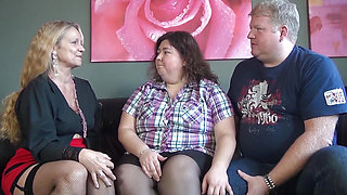Fat couple just want to have sex in front of the camera
