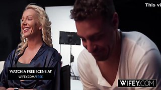 Victoria Rey, Victoria Hotwife And Dante Colle In Cute Blonde Hotwife Gets Fucked Doggystyle While Holding Hubbys Hand 12 Min