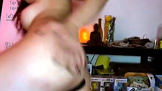Amateur asian teen licks ass and sucks cock