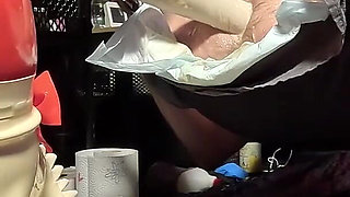 Adelina Noir Fisting and Toying Rafaello in the Sling