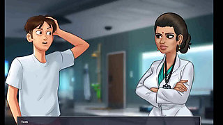 Summertime saga: sexy Indian desi doctor ep 165