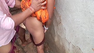 Desi Bhabhi Fucks Hard in Outdoor Sex with Trilokinath - HD Indian Porn