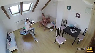 Hunt4k. sexy girl experiences cute porn for currency with stranger