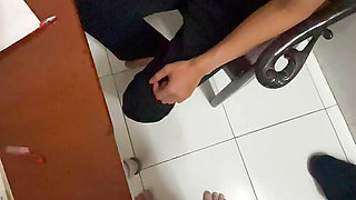 Young Virgin student boy punish taught anal by old teacher finger bareback milked first time