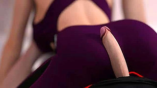 Nursing back to pleasure: girlfriend and boyfriend got caught having sex ep 44