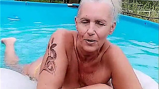 Hot Housewife Lukerya in the Pool