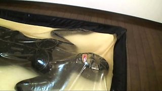 Asian japanese amateur has deep throat