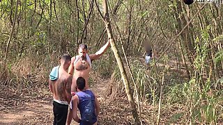 Pegacao Na Trilha Com Heteros Casados 17 Min With The Hunter Black