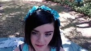 Teen Cute Italian Brunette Solo At