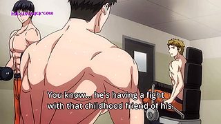 Touches: Encounter with My Ex in the Locker Room (Hentai, Eng Sub)