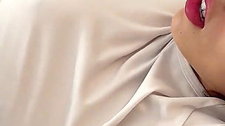 Virtual Sex and Hard Fuck with My Roomate, Fills My Pussy with Milk