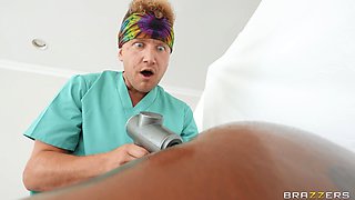 Lewd black bombshell exciting xxx movie