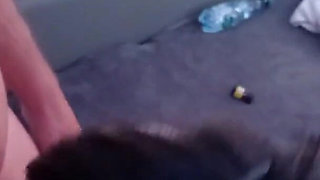 Cuckold Threesome Slave R0xy Got Strapon Kelly a Erick and Cock Big Dadddy