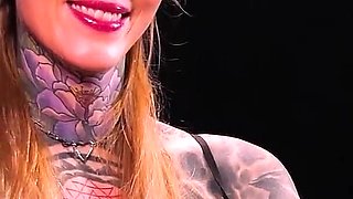 Ggg John Thompson - Tattooed Woman with a Perfect Body at Ggg for the First Time