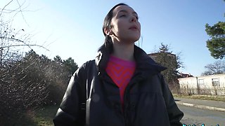 Zoe Doll enjoys while giving a stranger nice blowjob - POV