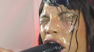 Crazy Ana Sucks BBC Mercilessly