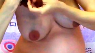 Pregnant Babe Natty on Webcam