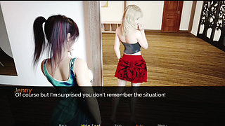 Fucked our girlfriend and friend in the school bus hantai anime video