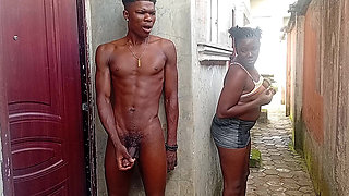 His Step Sister Saw How Big the Dick Is and Couldn't Resist It