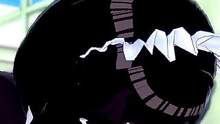 Sex with a Maid Bot in the Hallway - 3D Hentai