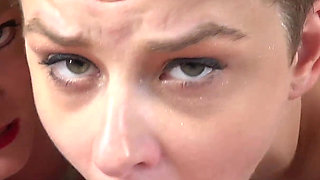 Victoria and Bliss Share Logan's Boner