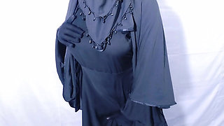 Indian beautiful hijabi Muslim couple thirsty for sex